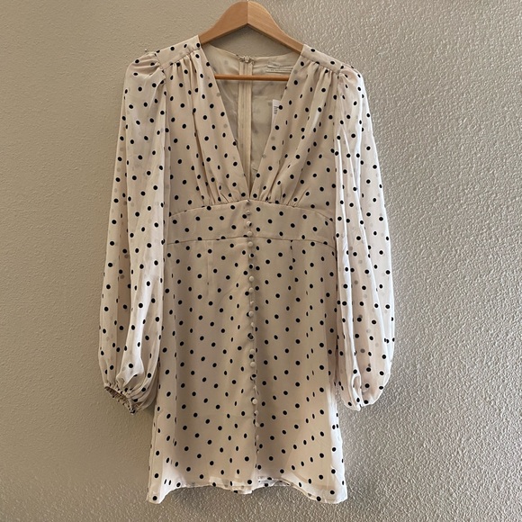 Urban Outfitters Tops - *Urban Outfitters - Polka Dot long sleeve top